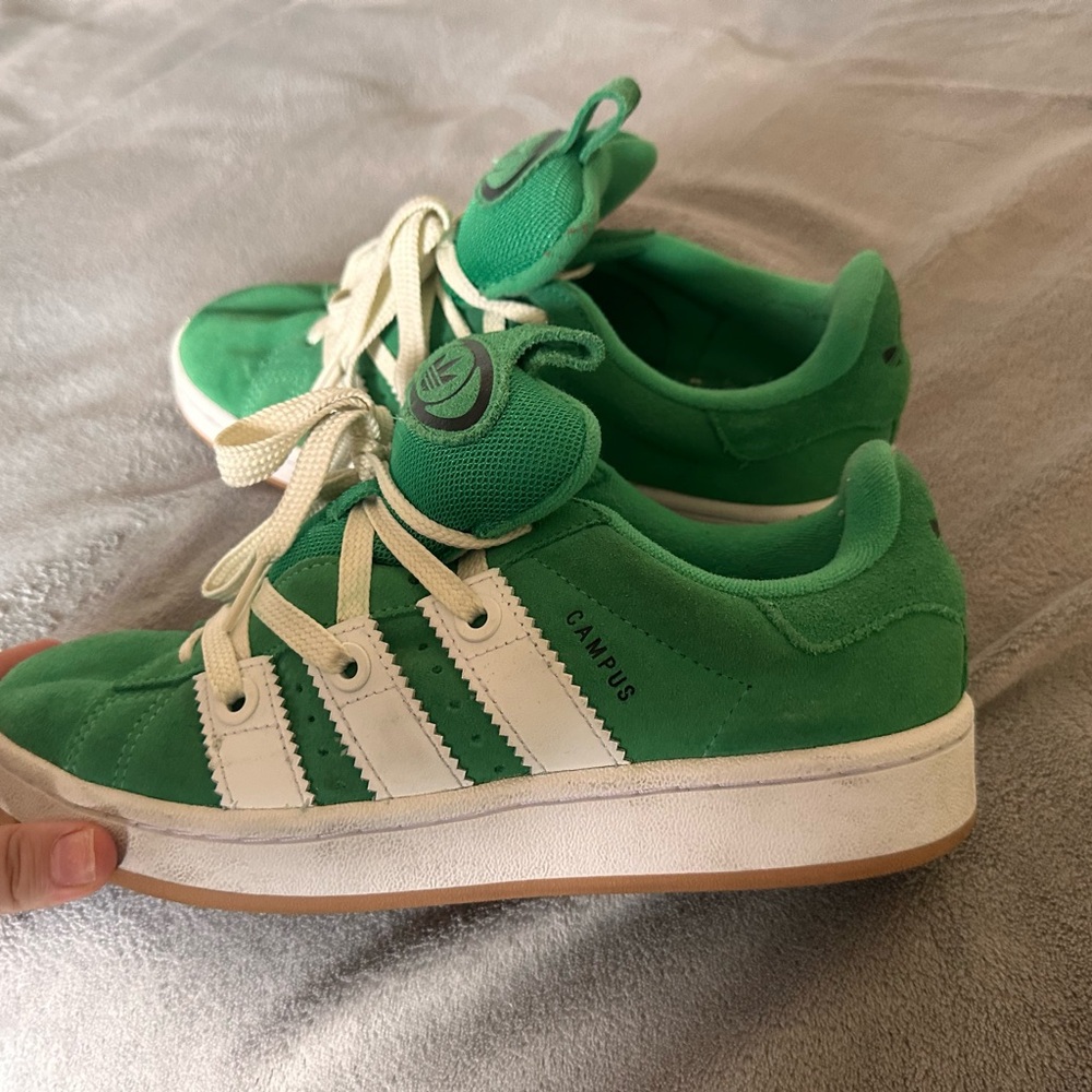 Adidas Kids Campus Green Sneakers